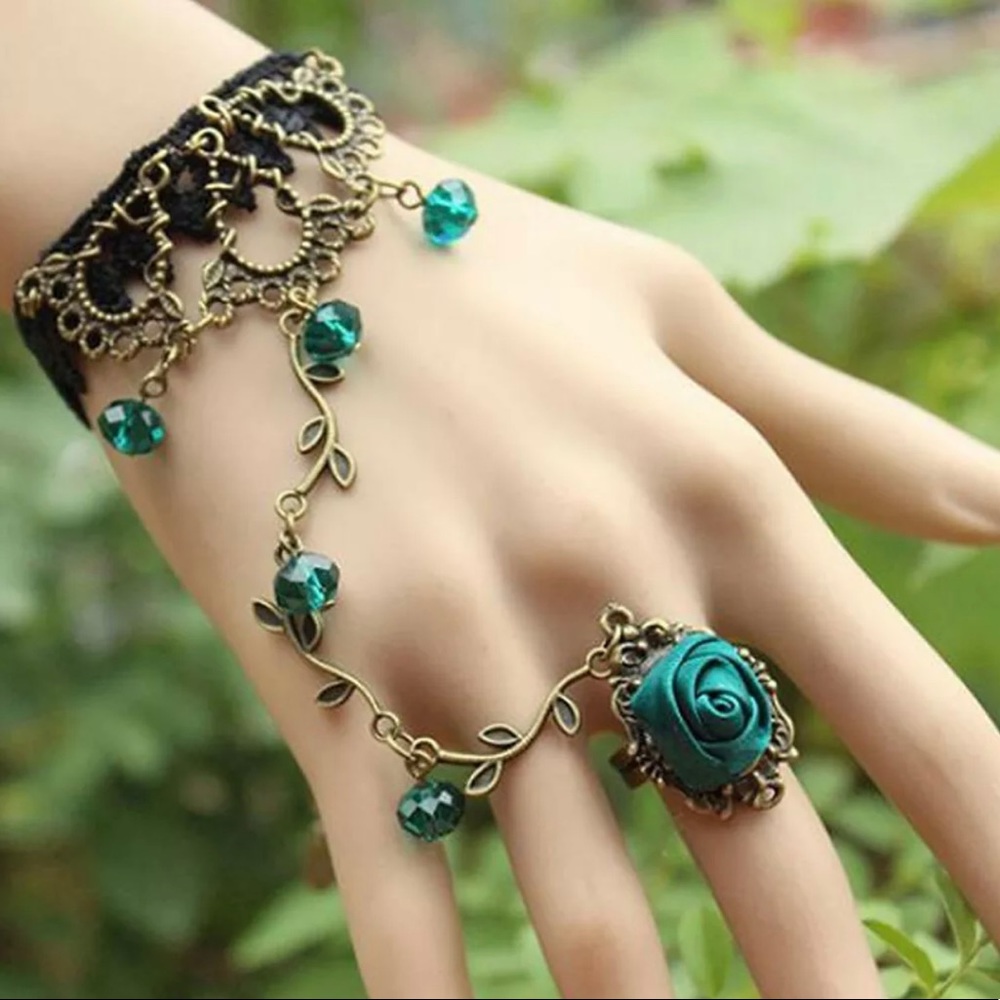 Lace Velvet Cloth Choker Bracelet